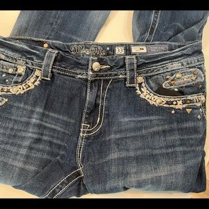 MISS ME Women’s Jeans Sz 33w 35l